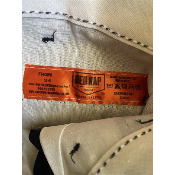 Red Kap Mens Navy 34x12 Work Shorts Industrial Uniform PR4CNVO - Picture 5 of 5